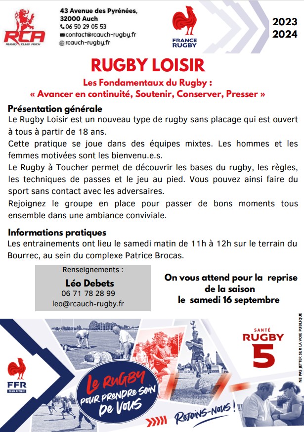 Tout au long de l'année, vous pouvez rejoindre cette section ! Image